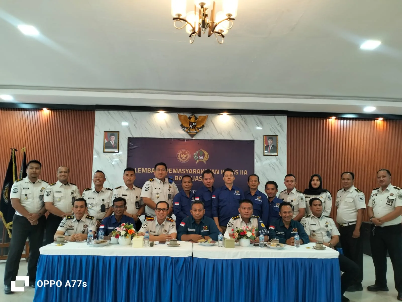 Foto audensi di Lapas Kelas II Banyuasin