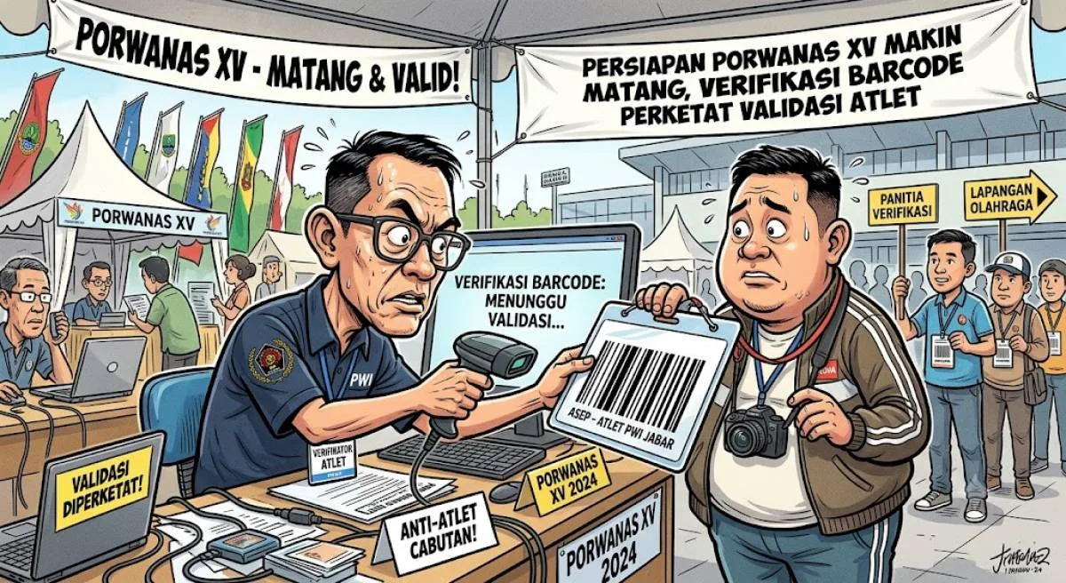 Persiapan Porwanas XV Makin Matang, Verifikasi Barcode Perketat Validasi Atlet